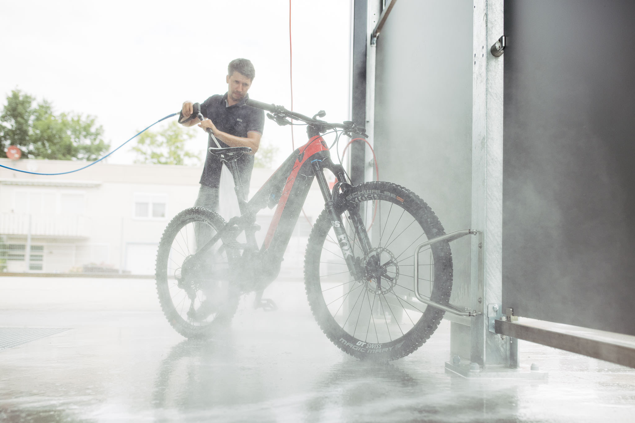 Reinigen Sie Ihr Fahrrad im SB-Waschpark in Knittlingen!